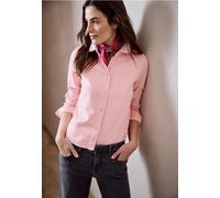 Street One Studio Frauen Softes Jeans Overshirt in Rosa, Gr: 36
