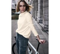 Street One Studio Frauen Softes Shirt in Beige, Gr: 40