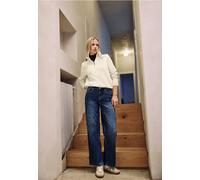 Sweatshirt STREET ONE STUDIO, Damen, Gr. 42, soft beige, Sweatware, 60% Baumwolle, 40% Polyester, unifarben, normal, hoch geschlossener Ausschnitt, Bündchen, Sweatshirts Sweatshirt, mit Stehkragen (13