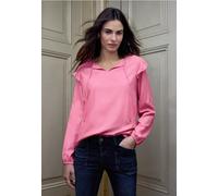 Street One Studio Frauen Tunika mit Volants in Pink, Gr: 34