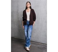 Street One Studio Frauen V-Neck Cardigan in Lila, Gr: 38