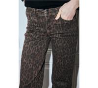 Street One Studio Frauen Wide Leg Leo Jeans in Braun, Gr: 30