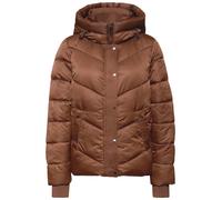 Steppjacke STREET ONE STUDIO, Damen, Gr. 38, full braun, Stoff, Obermaterial: 100% Polyamid; Futter: 100% Polyester; Füllung: 100% Polyester, unifarben, comfort fit normal, ohne Ausschnitt, Bündchen, 