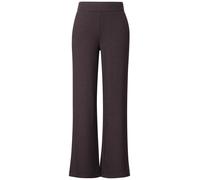 Culotte STREET ONE STUDIO, Damen, Gr. 36, Länge 30, rot (fudge rot), Stoff, 65% Polyester, 30% Viskose, 5% Elasthan, unifarben, loose fit lang, Hosen, High Waist (70896862-36) fudge rot