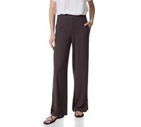 Street One Studio - Jersey-Hose mit Schlitzen braun/rot - Gr. - 40/30