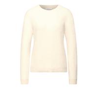 Street One Strickpullover Kuscheliger Rundhalspullover Grobstrick Soft Beige Damen Gr. 44