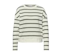 Street One Studio - Langarm Shirt mit Rundhals im Loose Fit grün - Gr. - 38