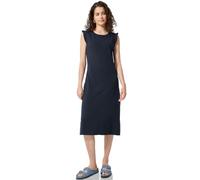 Street One Studio Midi-Kleid mit Rundhals in Unifarbe Maritime Blue 42