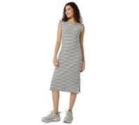 Street One Studio Midi-Kleid mit Rundhals und Streifen Off White 34