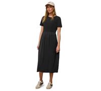 Street One Studio Midi-Kleid mit Rundhals und Strukturmix