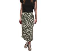Street One Studio Midi-Rock mit Zebra-Muster Lichen Green 36