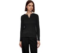Street One Studio Rippstrukturshirt Black 38