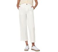Street One Studio Damen 3716524 Straight Leg Hose, Off White, 44W x 28L