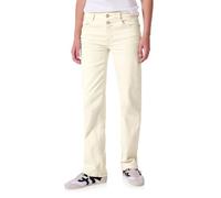 Street One Studio Jeans Straight Leg Comfort-Fit Damen Gr. 32 Ecru washed Länge 28