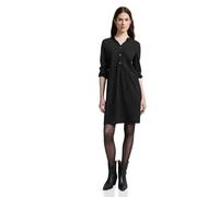 Velourskleid im Tunika-Look