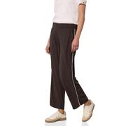 Street One Studio Wide Leg Culotte mit Piping Hide Brown 46