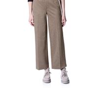 Street One Studio Wide Leg Melange Hose Rustic Brown Mel. 44