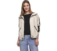 Windbreaker STREET ONE STUDIO, Damen, Gr. 36, powder beige, Stoff, Obermaterial: 100% Polyester; Futter: 100% Polyester, unifarben, normal normal, ohne Ausschnitt, elastischer Bund, Jacken Windbreaker