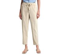 Street One Bügelfaltenhose A379199 Melange-Look Coastal Beige Gr. 40 L28