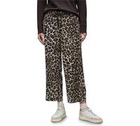 Street One Damen Hose – Gemusterte Wide-Leg (A379189) – Schwarz – Größe 34