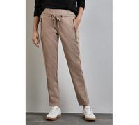 Street One Sweathose in Beige - Größe W34/L30 | Damenhosen