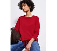 Street One Sweatshirt in Rot - 38% | Größe 42 | Damenpullover