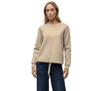 Street One Sweatshirt mit Rippdetail Sanded beige 46