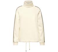 Street One - Sweatshirt mit Stehkragen beige - Gr. - 42