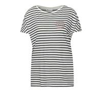 Damen Dropped Shoulder Shirt mit Streifen