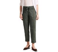 Street One Stoffhose Damen Gr. 44 Länge 28 Grün (Cilantro) 98% Baumwolle 2% Elasthan knöchelfrei