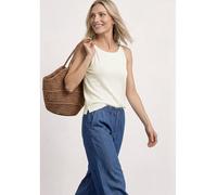 Street One Top in Creme - Größe 38 | Damen Tops