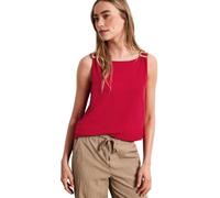 Street One Damen Top mit Rundhals und Schulterdetail