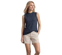 Top mit Turtle Neck und Print