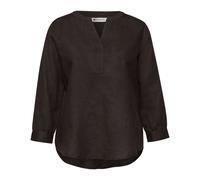 Street One Tunika-Bluse - Damen - Gr. 38 - dunkelbraun