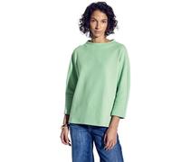 STREET ONE Damen A322940 Two-Tone Strukturshirt, Tendril Green, 38