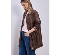 Street One Damen Langer Blouson Violett Größe 42