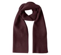Street One - Langer Feinstrickschal in Unifarbe rustic rouge mel. - Gr. - ONE SIZE