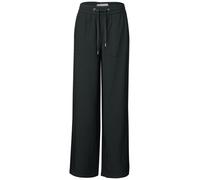 Street One - Wide Leg Crepe Hose grün - Gr. - 34/30