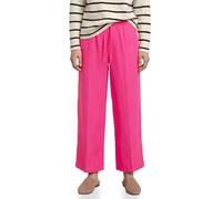 Street One Wide Leg Hose im Loose Fit auf Leinen Magenta Dream 38