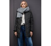 Street One Steppjacke in Midi-Länge Schwarz Größe 38