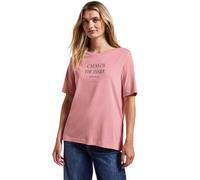 Street One Damen A323338 T-Shirt, Blush Peach, 42