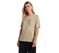 Street One Damen A323338 T-Shirt, Coastal Beige, 40