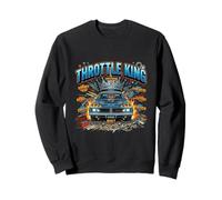 Street Racing Crown Champion Performance-Automobil-Kunstwerk Sweatshirt