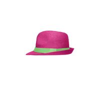 Street Style Hut "MB6564" - myrtle beach Fuchsia/Lime-Green S/M