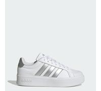 adidas Damen Sneaker Streettalk Bold KJ3857 44 Ftwr White/Silver Met./Black
