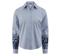Streifenbluse BASLER blau 44