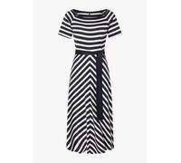 MORE & MORE - Streifenkleid Jersey Sommer-Kollektion mehrfarbig - Gr. - 42