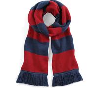 Streifenschal Stadium_french navy/classic red one size