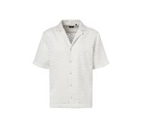 Freizeithemd mit Knopfleiste Modell 'Carlo' S men Weiss