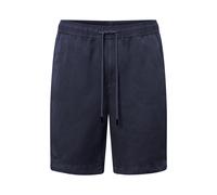 Strellson Regular Fit Shorts aus Lyocell-Leinen-Mix Modell 'Kaji' in Marine, Größe 32